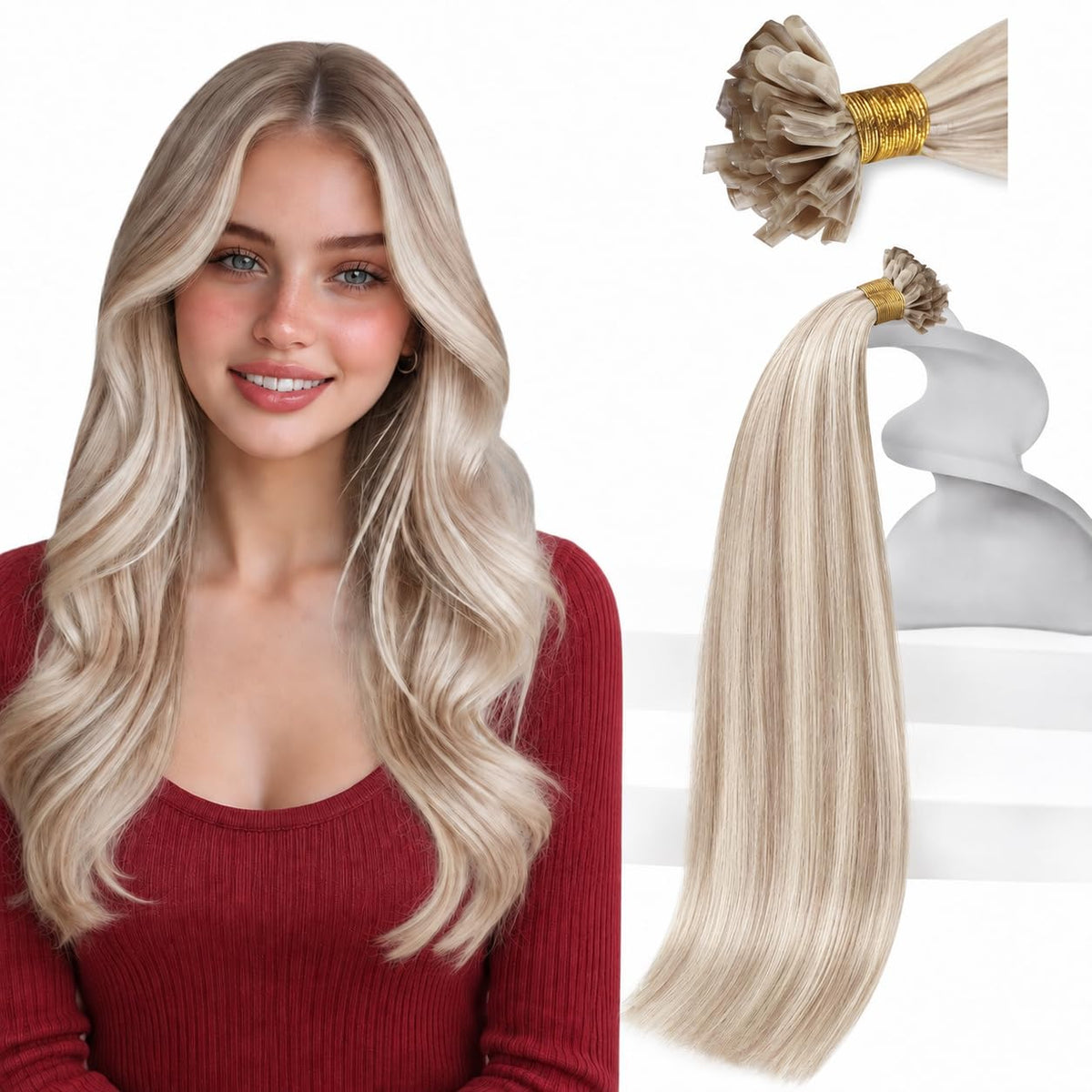 U tip Human Hair Extensions