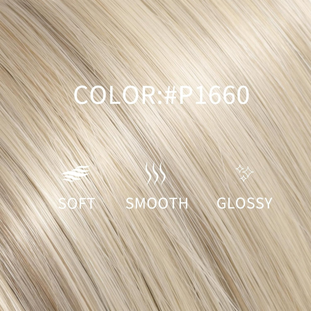 Remy-Hair Nano Bead Hair Extensions Human Hair 18Inch 40g/pack Nano Ring Hair Extensions Human Hair Color #P60/16 Grey Brown Mix Blonde Long Straight Invisible for Women