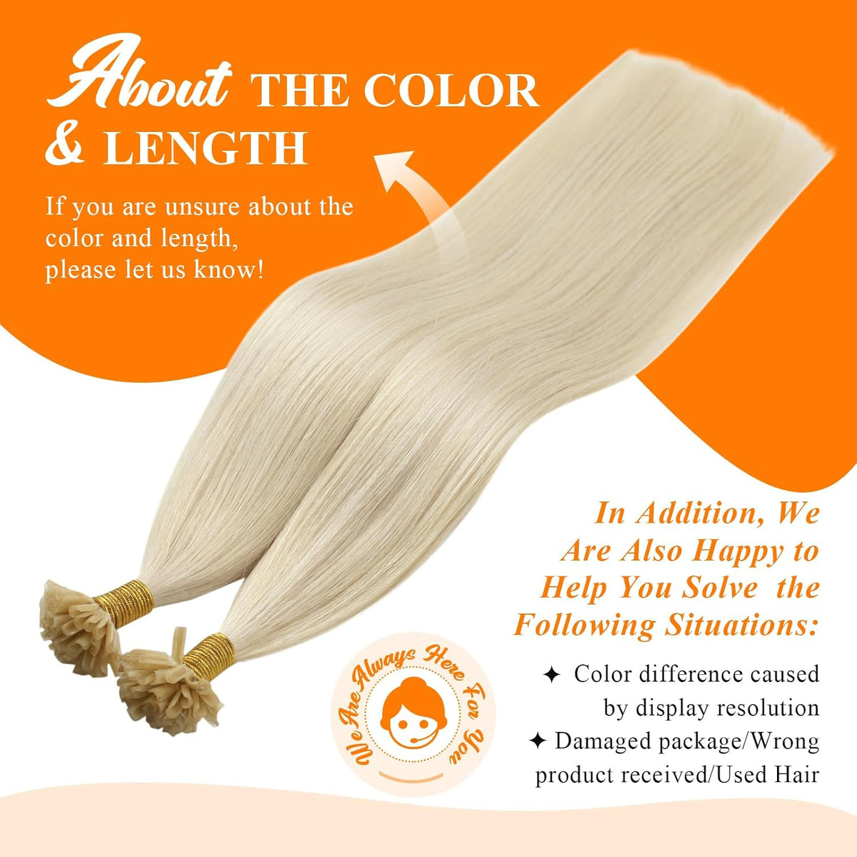 U Tip Hair Extensions Human Hair Blonde  50G Keratin Tips Soft, Invisible Ktips, Easy to Maintain, Natural Shine, for Women, Adds Volume for Wedding Visit the Hair Store