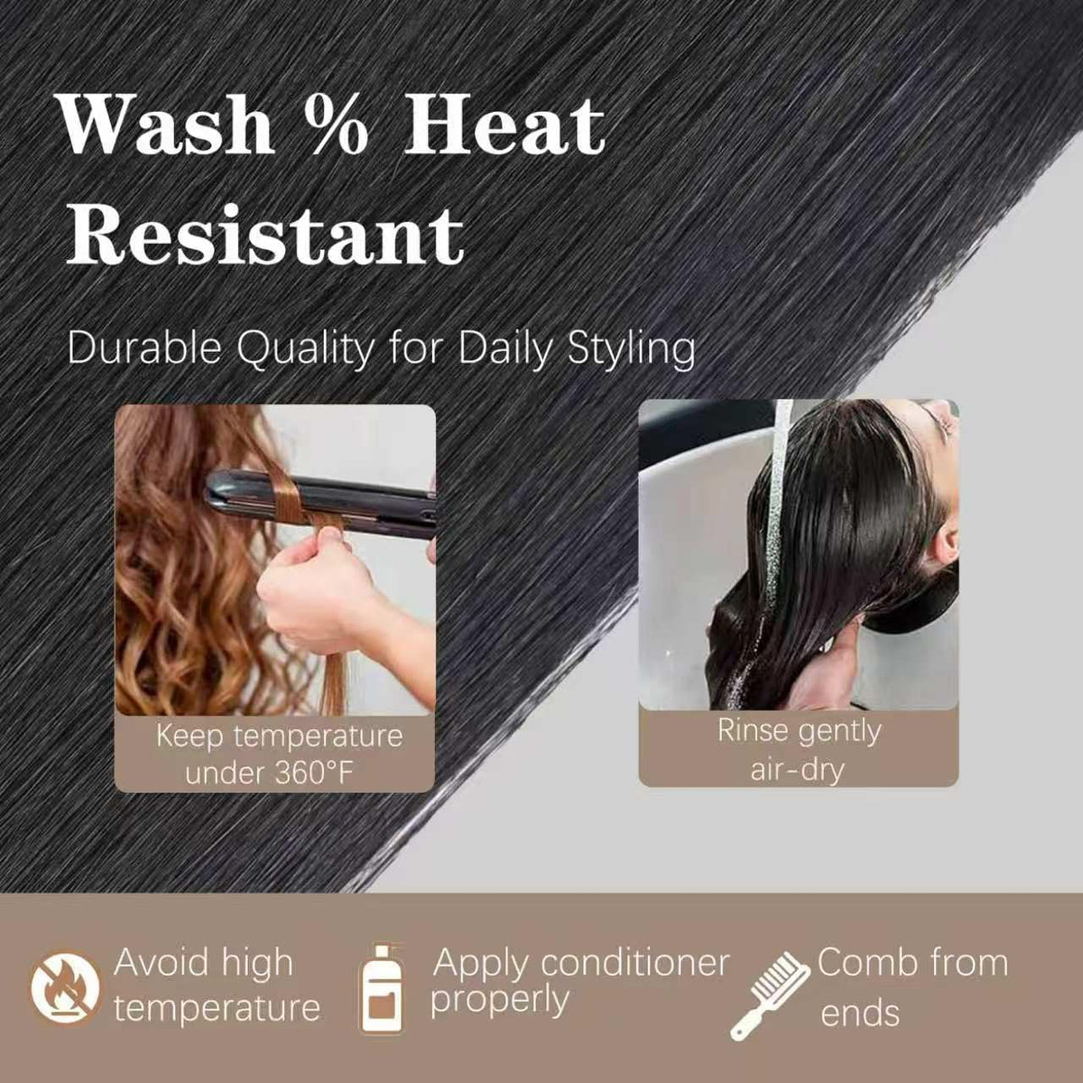 Microlink Hair Extensions Human Hair 50g/18 inch Microbead Hair Extensions Real Human Soft and Glossy Longer Life