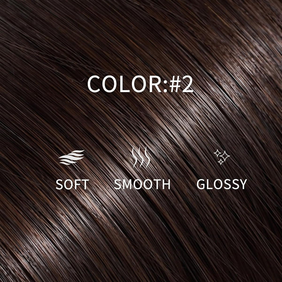 Remy-Hair K Tip Hair Extensions Real Human Hair 20inch 50g/pack U Tip K Tips Ktip Real Human Keratin Hair Extensions Color #2 Dark brown