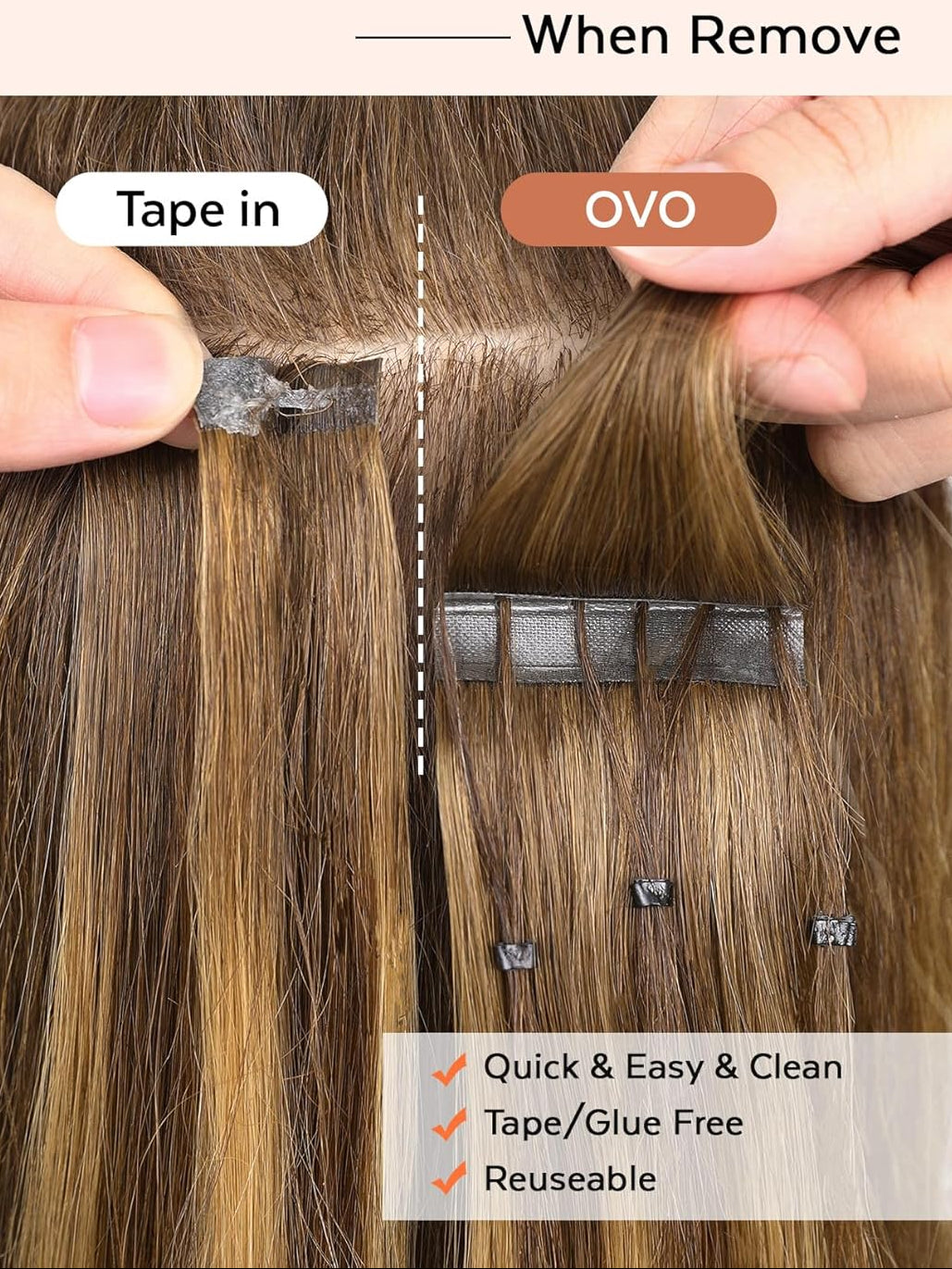 OVO Hair 100g/pack