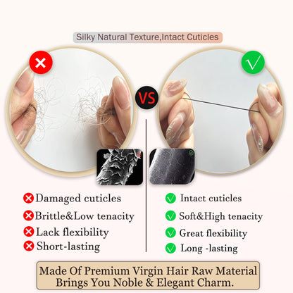 DIYOMO Hair U Tip Hair Extensions Human Hair Blonde Highlights Keratin Vtip Bonds, Simple Application, for Beginners, Volume for Casual and Everyday Looks, 40g Visit the DIYOMO Hair Store